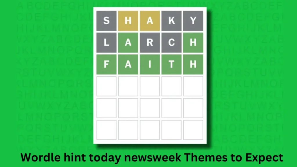 Wordle hint today newsweek Themes to Expect