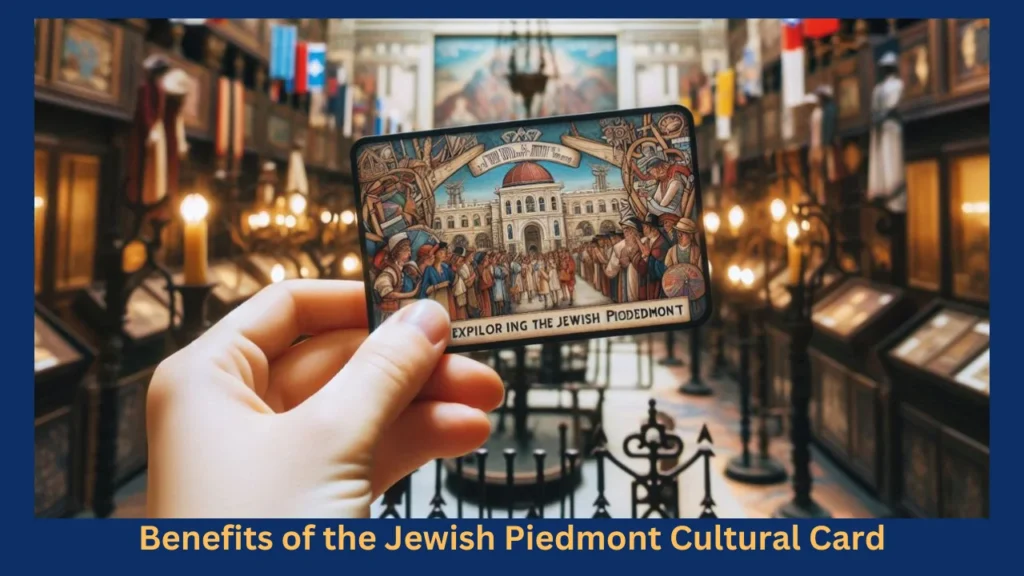 Benefits of the Jewish Piedmont Cultural Card