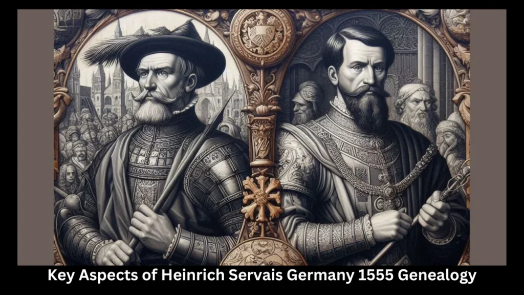 Key Aspects of Heinrich Servais Germany 1555 Genealogy
