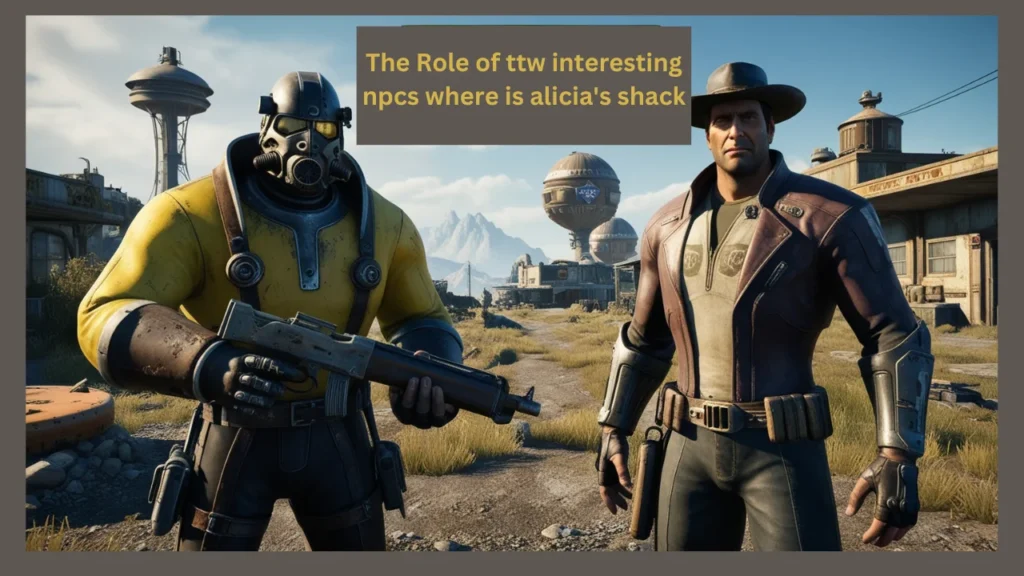 The Role of ttw interesting npcs where is alicia's shack