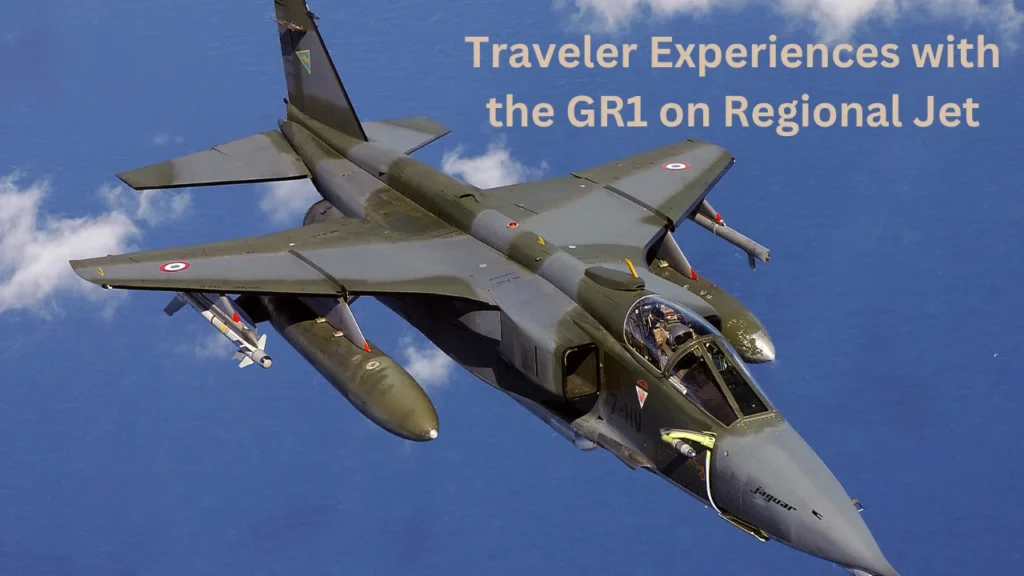 Traveler Experiences with the GR1 on Regional Jet