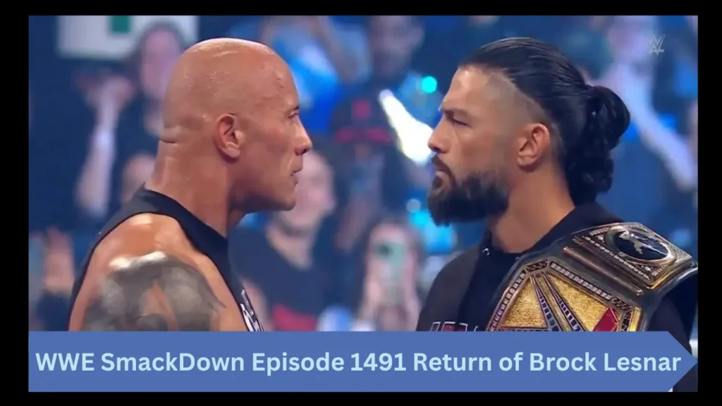 WWE SmackDown Episode 1491 Return of Brock Lesnar