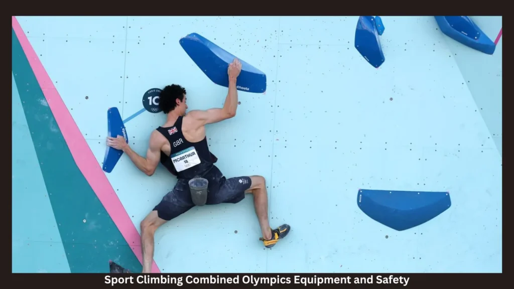 Sport Climbing Combined Olympics Equipment and Safety