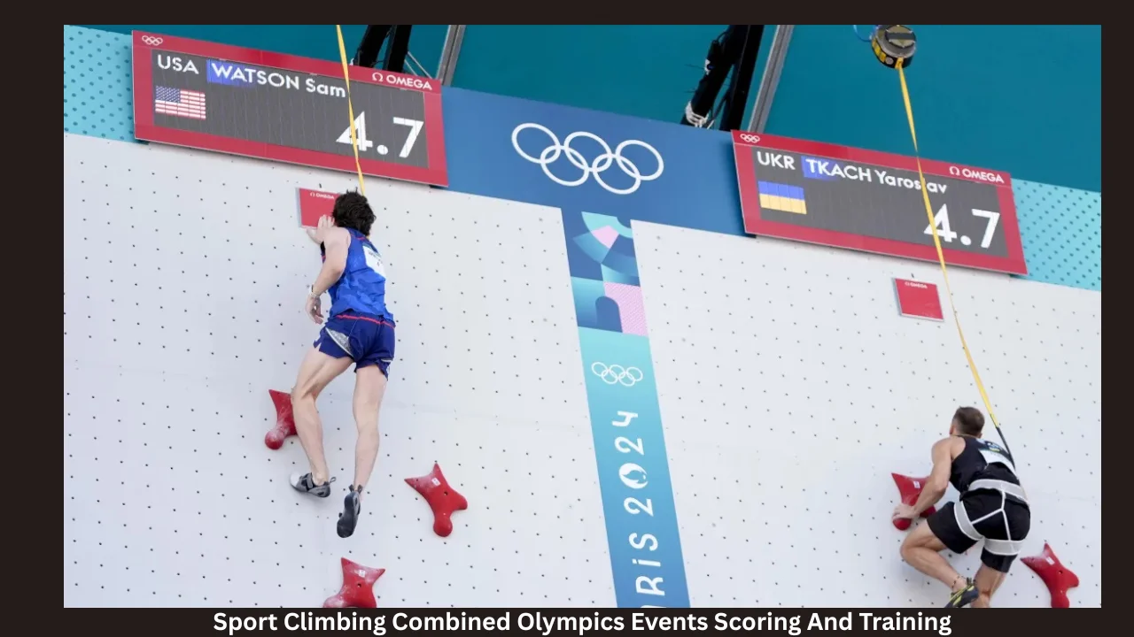 sport climbing combined olympics