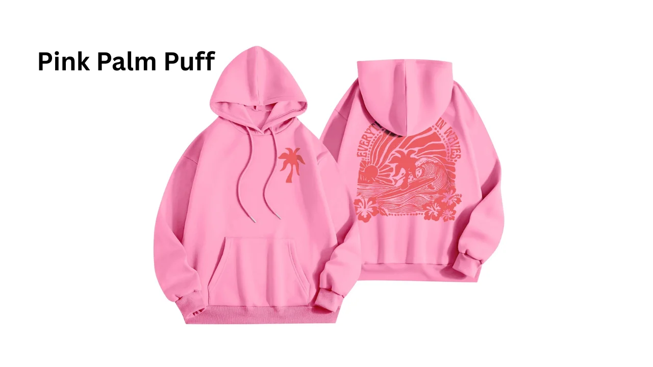 pink palm puff