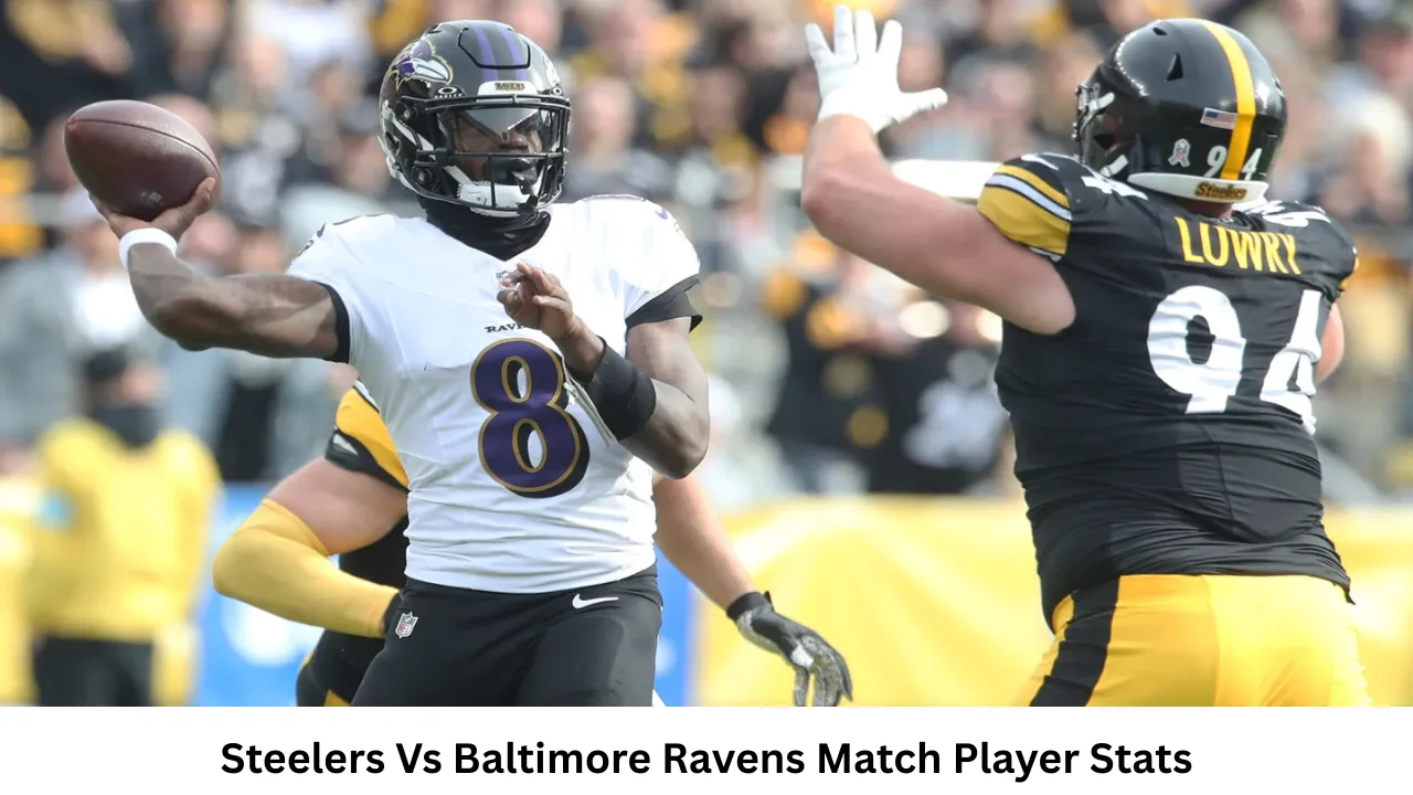 steelers vs baltimore ravens match player stats