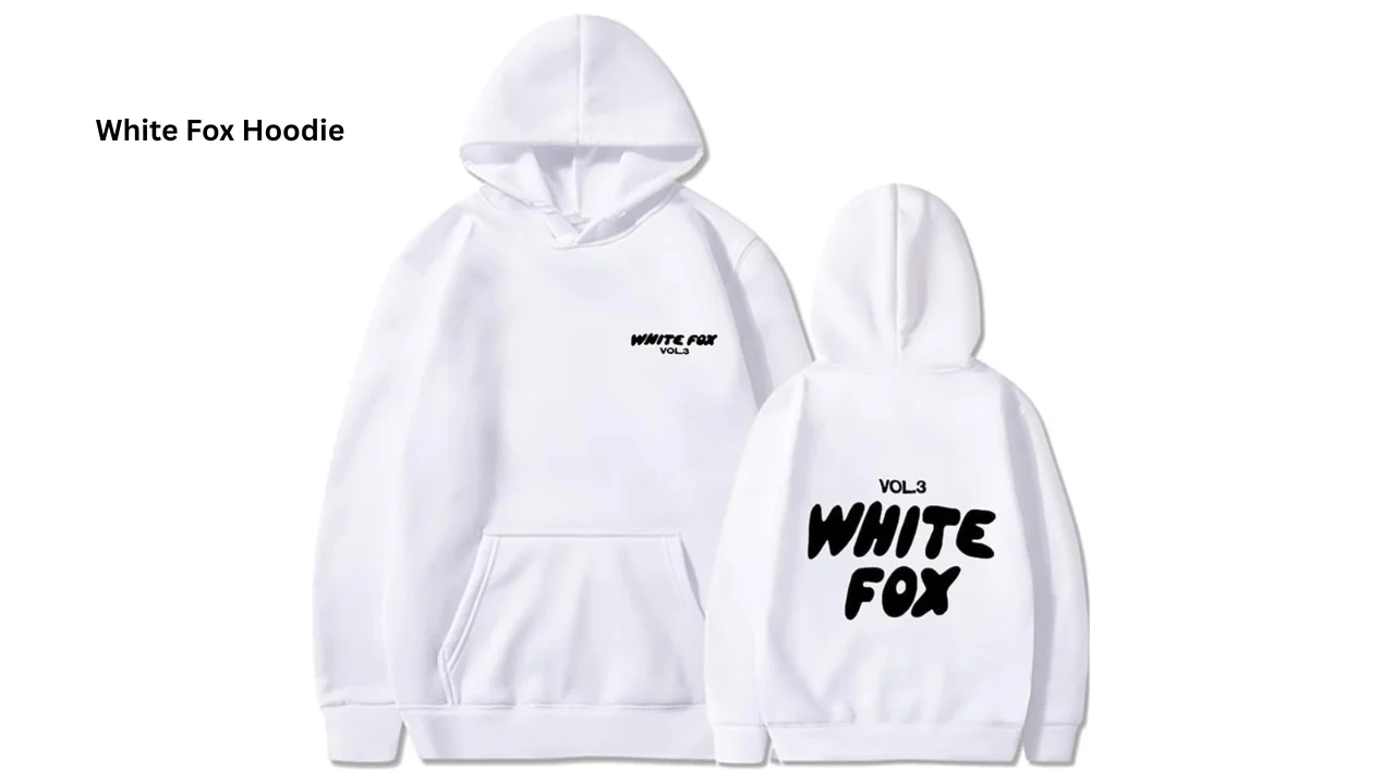 white fox hoodie